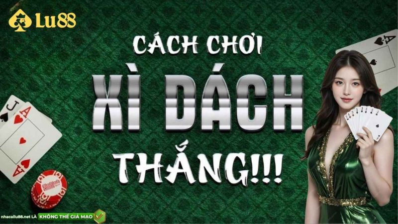 Cách chơi Xì dách online luôn thắng từ cao thủ Lu88